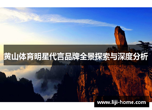 黄山体育明星代言品牌全景探索与深度分析
